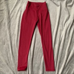 Echt scrunch leggings in red stripe